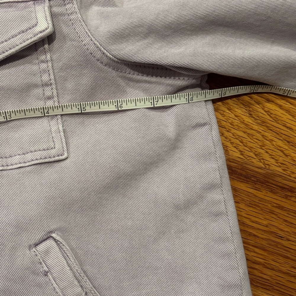 Like New! Lavender Denim Jacket - Picture 10 of 11